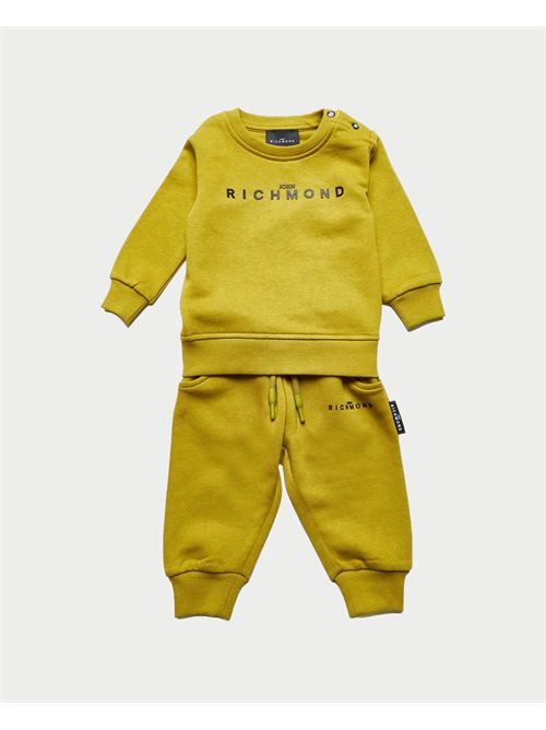 Richmond girls' sports tracksuit with logo JOHN RICHMOND | RIA25003CFAVOCADO OIL